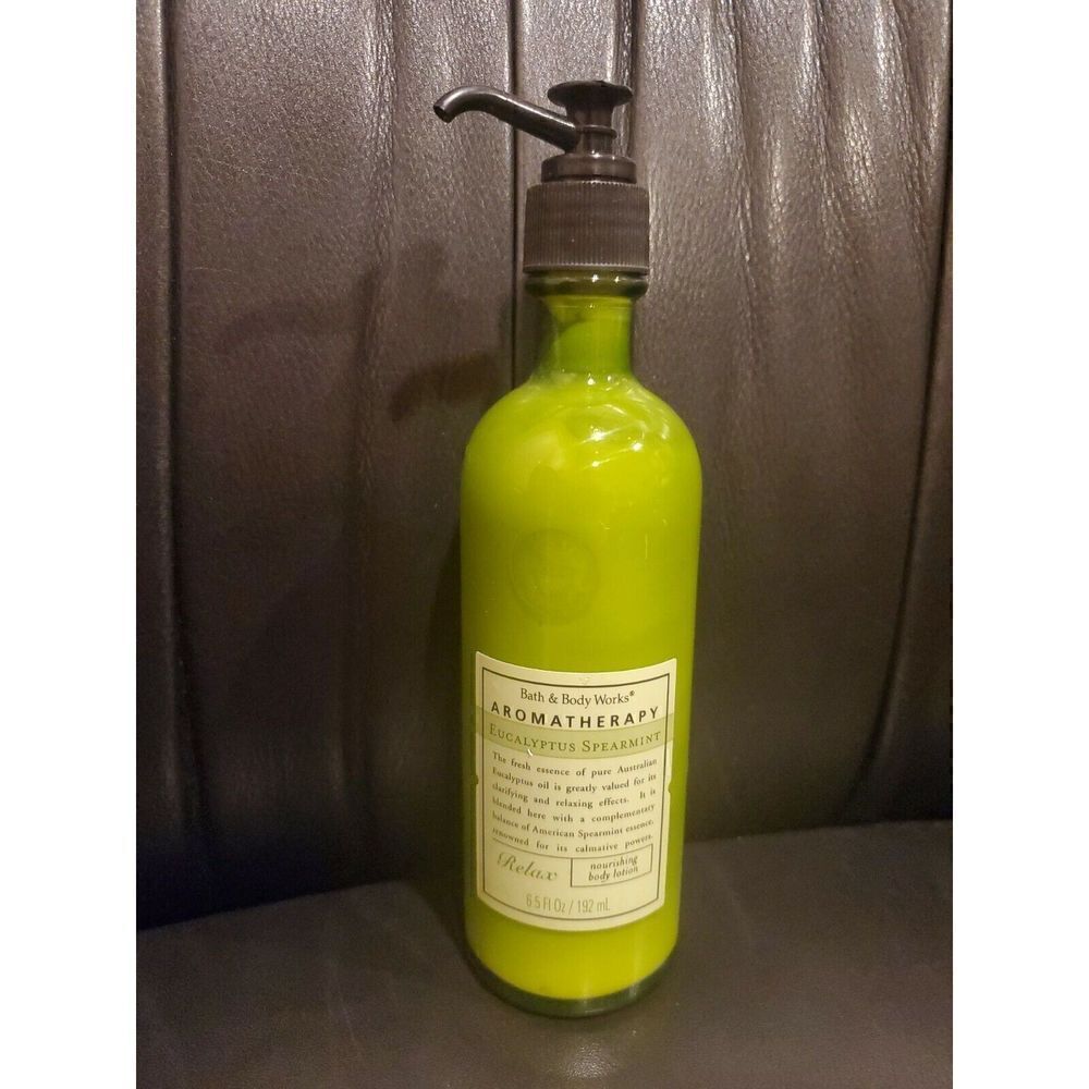 BATH & BODY WORKS Aromatherapy Eucalyptus Spearmint Relax Body Lotion - 6.5 Oz.